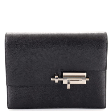 Hermes Verrou Clutch Chevre Mysore