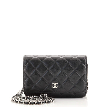 Chanel Wallet on Chain Quilted Caviar Mini