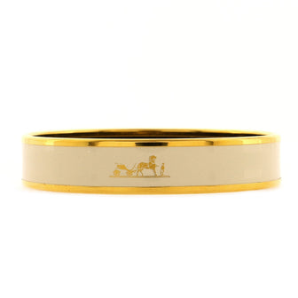 Hermes Caleche Bangle Bracelet Enamel Narrow