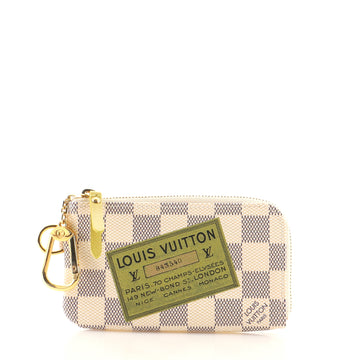 Louis Vuitton Zip Around Key Pouch Limited Edition Damier