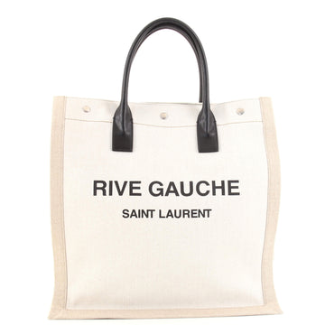 Saint Laurent Rive Gauche Shopper Tote Canvas Tall