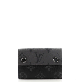 Louis Vuitton Discovery Wallet Reverse Monogram Eclipse Canvas Compact
