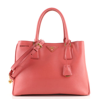 Prada Lux Open Tote Saffiano Leather Medium
