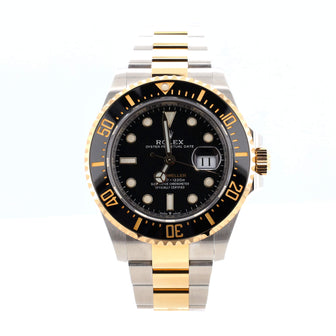 Oyster Perpetual Sea-Dweller Automatic Watch Stainless Steel and Cerachrom with Yellow Gold 43