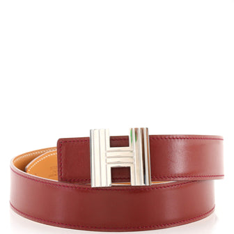 Hermes Cadena H Reversible Belt Leather Medium