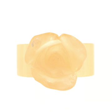 Chanel CC Camellia Cuff Bracelet Resin