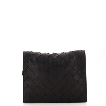Bottega Veneta Folding Tote Nylon with Intrecciato Leather