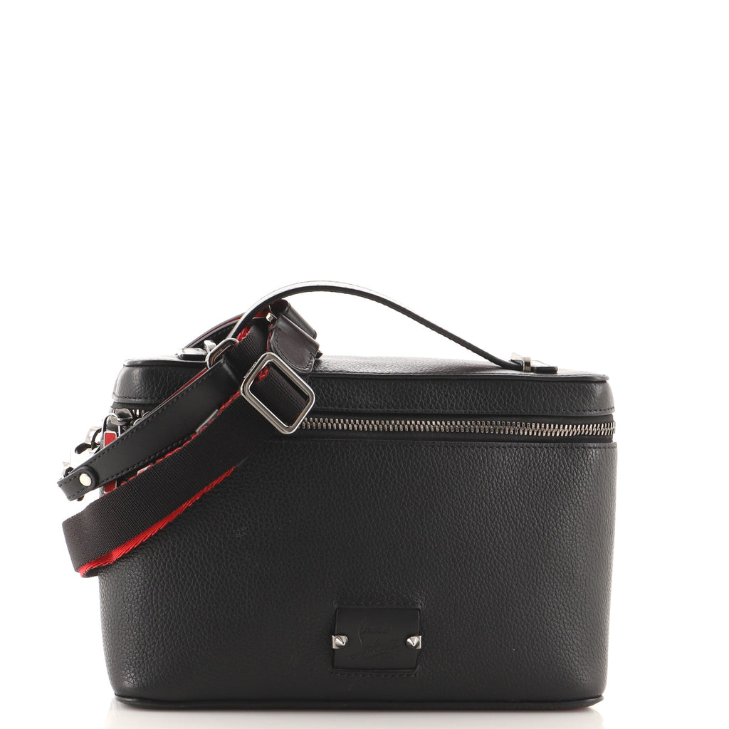 Christian Louboutin Kypipouch Crossbody Bag Leather Small Black