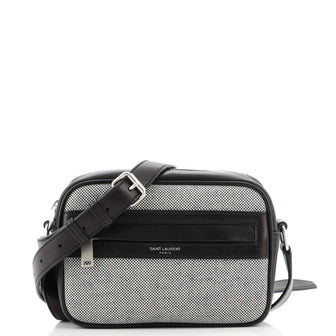 Saint Laurent Camp Camera Bag Canvas Small