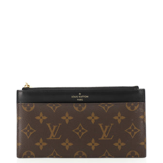 Louis Vuitton Slim Purse Monogram Canvas