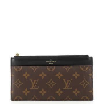 Louis Vuitton Slim Purse Monogram Canvas