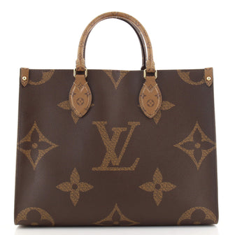 Louis Vuitton OnTheGo Tote Reverse Monogram Giant MM