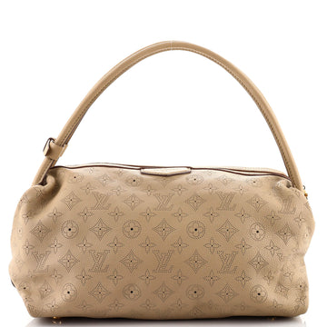 Louis Vuitton Galatea Handbag Mahina Leather MM