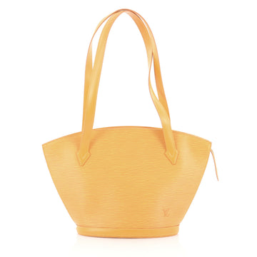 Louis Vuitton Saint Jacques Handbag Epi Leather PM yellow