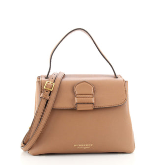 Burberry Camberley Top Handle Bag Leather Medium