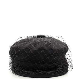 Christian Dior Arty Veil Cap Cotton