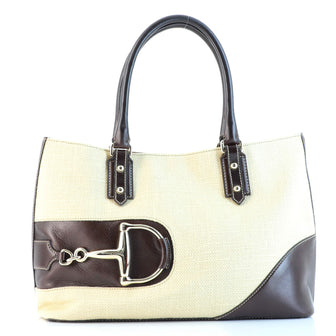 Gucci Hasler Tote Canvas Medium