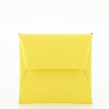 Hermes Calvi Card Holder Chevre Chamkila