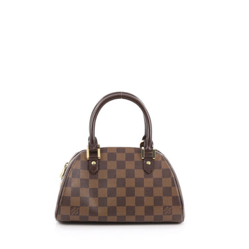 Louis Vuitton Ribera Handbag Damier Mini Brown