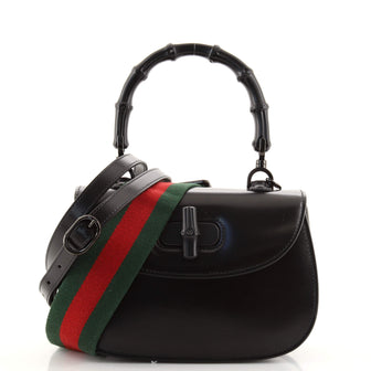 Gucci Bamboo 1947 Top Handle Bag Leather Small