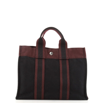 Hermes Fourre Tout Tote Toile PM