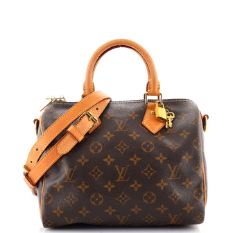 Louis Vuitton Speedy Bandouliere Bag Monogram Canvas 25