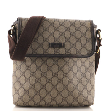 Gucci Flap Messenger GG Coated Canvas Small