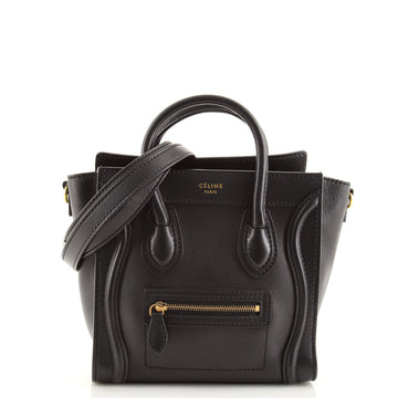 Celine Luggage Bag Smooth Leather Nano