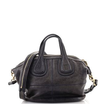 Givenchy Nightingale Satchel Leather Small