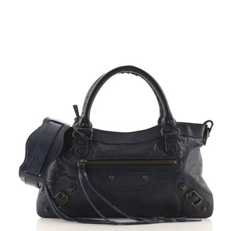 Balenciaga First Classic Studs Bag Leather