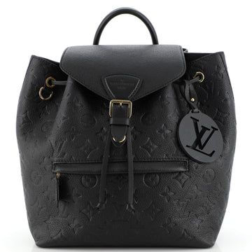 Louis Vuitton Montsouris Backpack NM Monogram Empreinte Leather PM