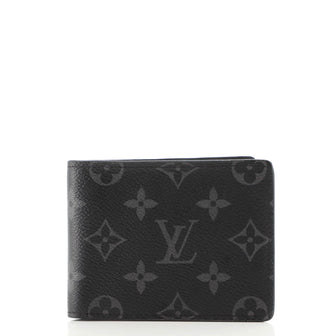 Louis Vuitton Slender Wallet Monogram Eclipse Canvas