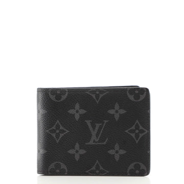 Louis Vuitton Slender Wallet Monogram Eclipse Canvas