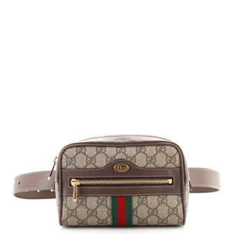 Gucci Ophidia Belt Bag GG Coated Canvas Small