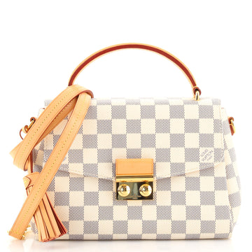 Louis Vuitton Croisette Handbag Damier
