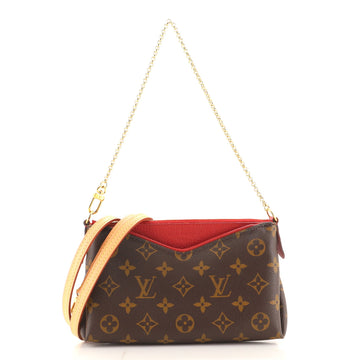 Louis Vuitton Pallas Clutch Monogram Canvas