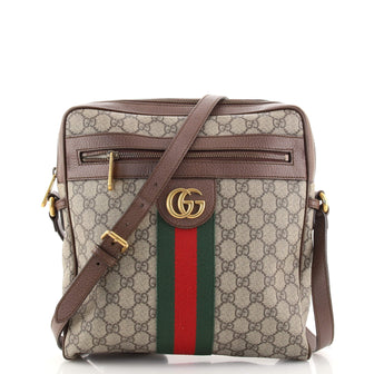Gucci Ophidia Messenger Bag GG Coated Canvas Medium