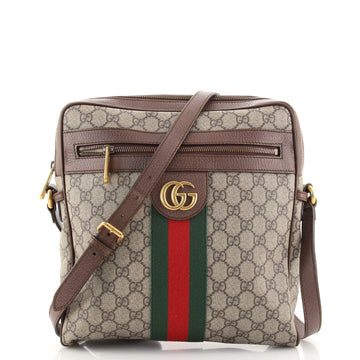 Gucci Ophidia Messenger Bag GG Coated Canvas Medium