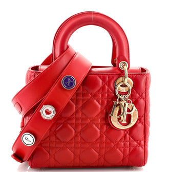 Christian Dior My Lady Dior Bag Cannage Quilt Lambskin