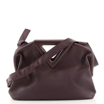 Bottega Veneta Point Shoulder Bag Leather Medium