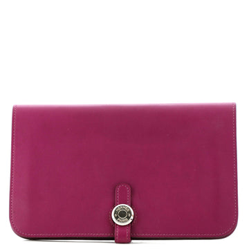 Hermes Dogon Duo Combined Wallet Leather