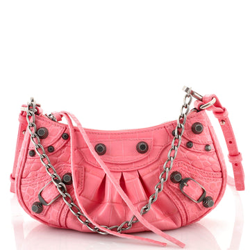 Balenciaga Le Cagole Giant Studs Shoulder Bag Leather Mini