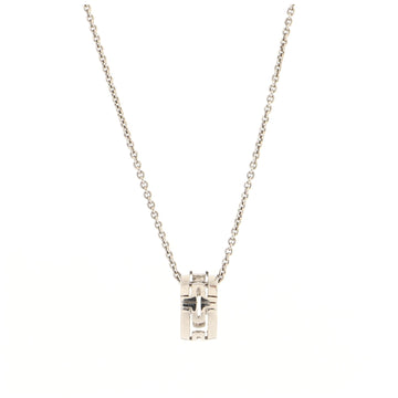 Bvlgari Parentesi Pendant Necklace 18K White Gold