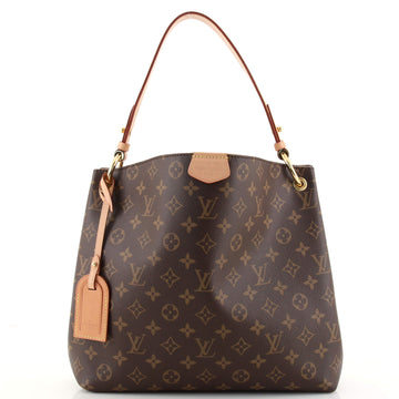 Louis Vuitton Graceful Handbag Monogram Canvas MM