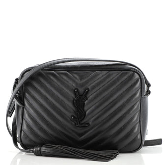 Saint Laurent Lou Camera Bag Matelasse Chevron Leather Small