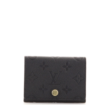 Louis Vuitton Business Card Holder Monogram Empreinte Leather