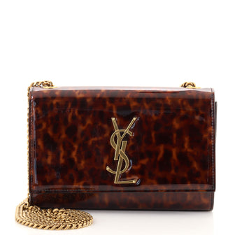 Saint Laurent Classic Monogram Crossbody Bag Patent Small