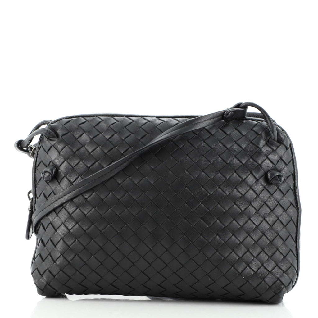 Bottega Veneta Nodini Crossbody Bag - Black Crossbody Bags