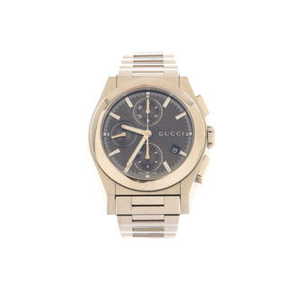 Gucci Pantheon Chronograph Automatic Watch Stainless Steel 44