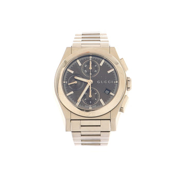 Gucci Pantheon Chronograph Automatic Watch Stainless Steel 44
